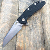 Hinderer Knives Fatty XM-18 Wharncliffe  Black (3.5" Working Finish) - GearBarrel.com