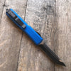 Microtech Ultratech Knife Blue T/E OTF Automatic (3.44" Black Serr) 123-2BL - GearBarrel.com