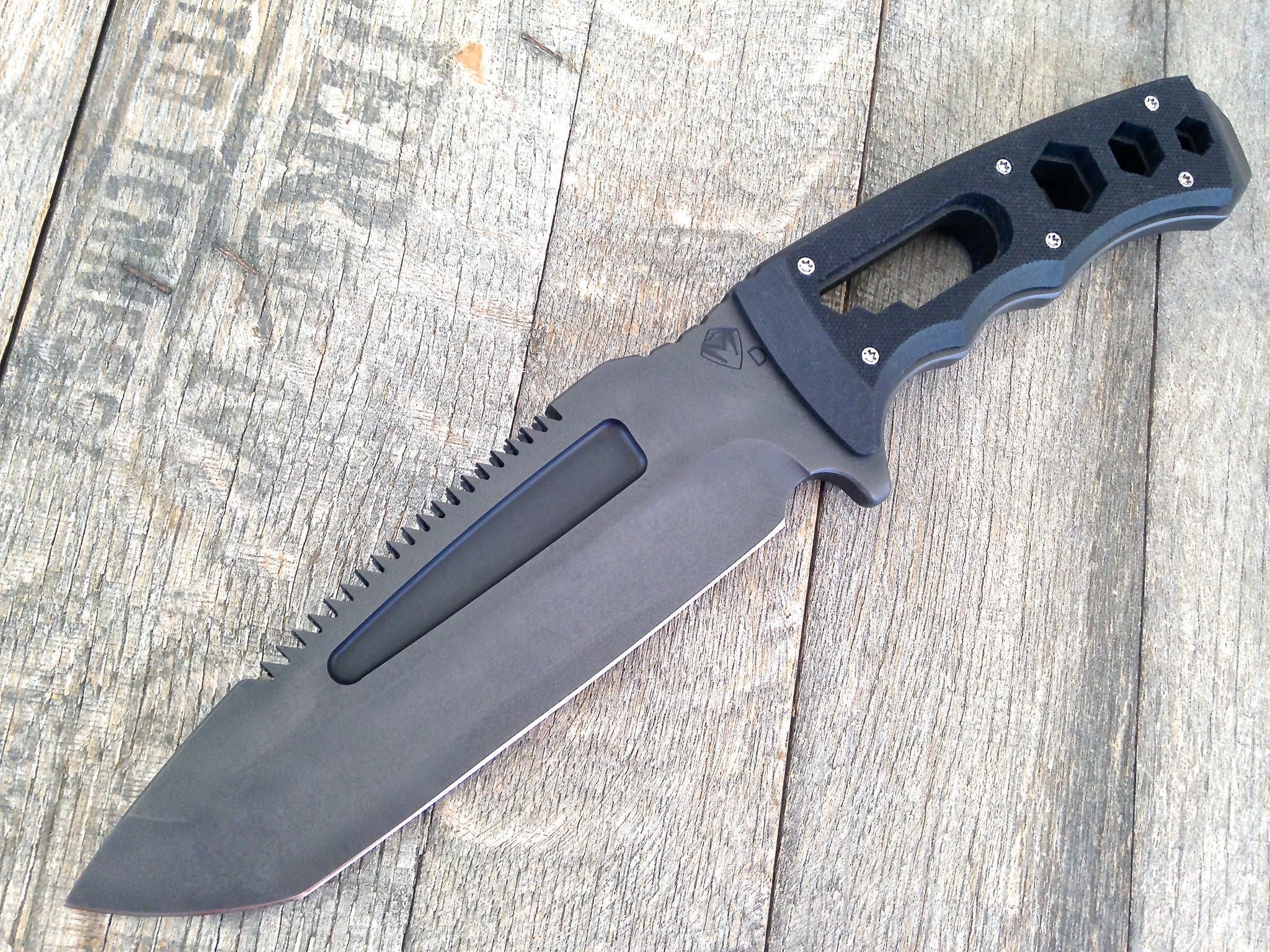 Medford Sawnto Fixed Blade Black  (5.6") - GearBarrel.com
