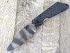 Strider SMF Knife Black G10 GG Gunner Grip (3.9" Tiger Stripe Plain) - GearBarrel.com