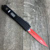 2022 Microtech Ultratech Dagger OTF  Black (3.4" Red) Sith Lord 122-1SL