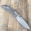 Hinderer Knives XM-18 Slicer Flipper Translucent G-10 (3" Working Finish) - GearBarrel.com