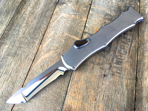 Heretic Knives Hydra Prototype OTF Automatic Knife (3.6" Mirror) #1 of 30