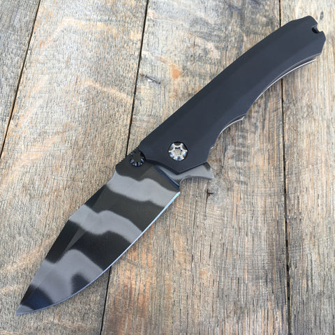 Heretic Knives Wraith Commando Striped  Black H001-4A-CT