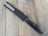Microtech Combat Troodon Bowie OTF Knife (3.8" Black) 146-1 - GearBarrel.com