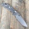 Hinderer Knives 3.5" XM-18 Slicer Non-Flipper -Black & Green G-10  Working Finish - GearBarrel.com