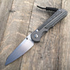 Chris Reeve Knives Large Inkosi Insingo Knife Black Micarta Inlays (3.5" SW) CRK - GearBarrel.com