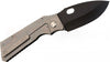 Medford Knife & Tool TFF1 Black G10 & Titanium Folder (4" Black) - GearBarrel.com