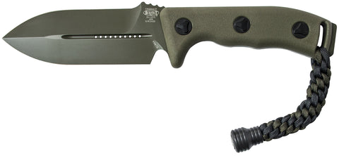 Microtech Crosshair D/E Fixed Blade  (5" Green ) 101-1GR