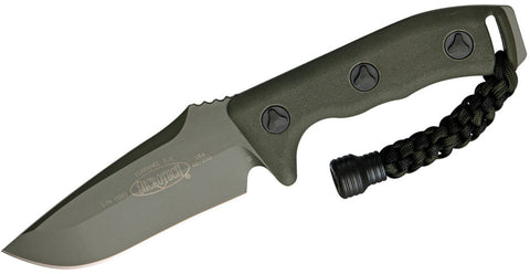 Microtech 102-1GR OD Green Currahee S/E Fixed Blade Knife, OD Green Blade