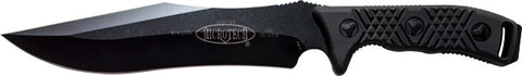 Microtech Arbiter Fixed Blade Knife (8.75" Black) 104-1
