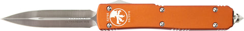 Microtech Ultratech OTF Knife Orange D/E (3.4" Satin) 122-4OR