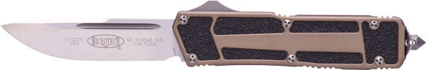 Microtech QD Scarab S/E  (Stonewashed ) 178-10TA - GearBarrel.com