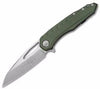 Microtech Sigil MK6 Frame Lock Knife OD Green (3.75" Stonewash) - GearBarrel.com