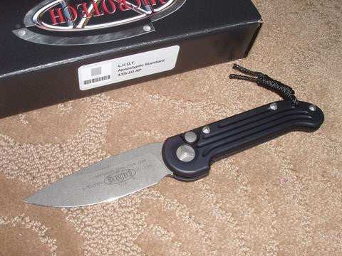 Microtech LUDT Tactical Auto (3.4" Apocalyptic) 135-10AP