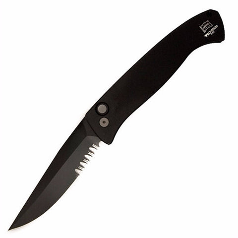 Protech Brend 1 Automatic Knife (5" Black Serr) 1122