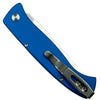PRO-TECH 1221-BLUE BLUE SMALL BREND #2 AUTO KNIFE, 154CM SATIN BLADE - GearBarrel.com
