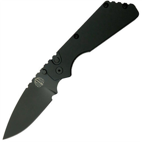 Strider + Protech PT Automatic Knife Black (2.75" Black)
