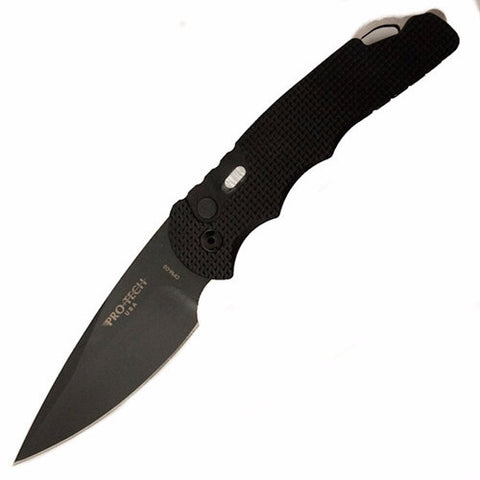 Protech TR-4.13 Tactical Response 4 Automatic Knife Super Grip (4" Black)