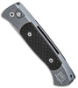 Protech Brend 2 Automatic Knife Special Gray/Carbon Fiber (2.9" Satin) 1201-CF - GearBarrel.com