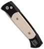 Pro-Tech Brend 2 Small Tuxedo Automatic Knife Ivory Micarta (2.9" Satin) 1251 - GearBarrel.com