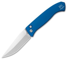Protech Brend 3 Automatic Knife Blue (3.75" Satin) 1321-SB