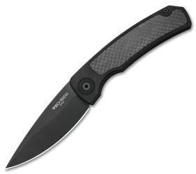 Protech Magic 2 "Whiskers" Automatic Knife Carbon Fiber (3.75" Black) M2616