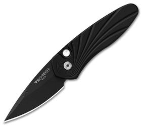 Protech Sprint Black Automatic Knife 3D Pattern (1.95" Black) 2937 - GearBarrel.com