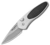 Protech Sprint Automatic Knife Silver/ Carbon Fiber (1.95" Stonewash) 2910 - GearBarrel.com