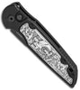 Protech TR-3 Shaw Steampunk Automatic Knife Coin Struck Inlay (3.3" Black) SHOT - GearBarrel.com