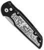 Protech TR-3 Shaw Steampunk Automatic Knife Coin Struck Inlay (3.3" Satin) TR-3.50 - GearBarrel.com