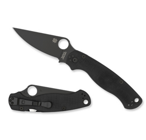 Spyderco ParaMilitary 2  "All Blacked Out" C81GPBK2