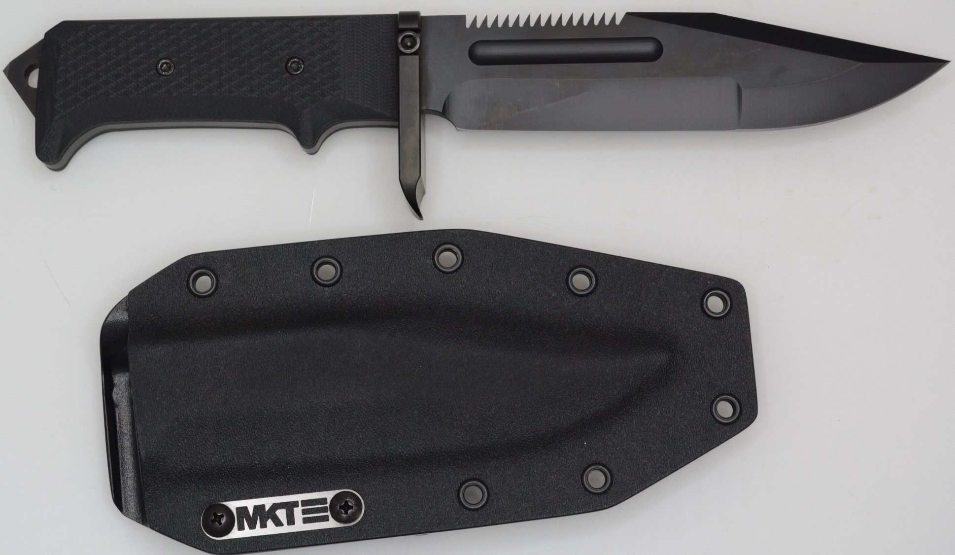 Medford USMC Raider Fixed Blade Knife Black G-10 (6.5" Black) MKT