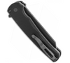 Pro-Tech Malibu Reverse Tanto  Flipper Black (3.3" Black) 5203
