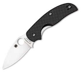 Spyderco Sage Liner Lock Knife Carbon Fiber (3" Satin S30V) C123CFP