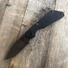 Strider SnG Black Flat Folding Knife (3.5" Black) - GearBarrel.com