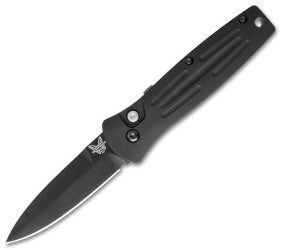 Benchmade Pardue Stimulus Automatic Knife (2.99" Black) 3551BK