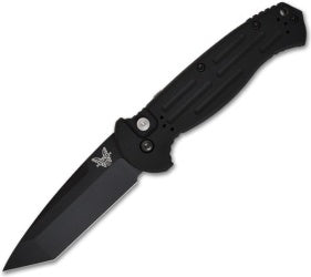 Benchmade 9052BK AFO II Tanto Automatic Knife (3.56" Black)