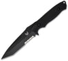 Benchmade Nimravus Tanto Fixed Blade Knife (4.5" Black Serr) 141SBK - GearBarrel.com
