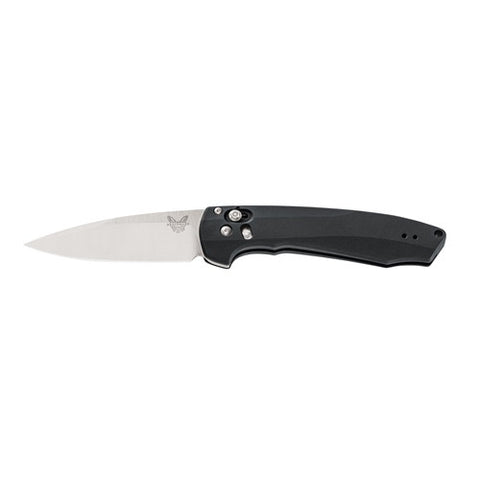 Benchmade Amicus Flipper AXIS-Assist Knife Black (3.2" Satin CPM-S90V) 490