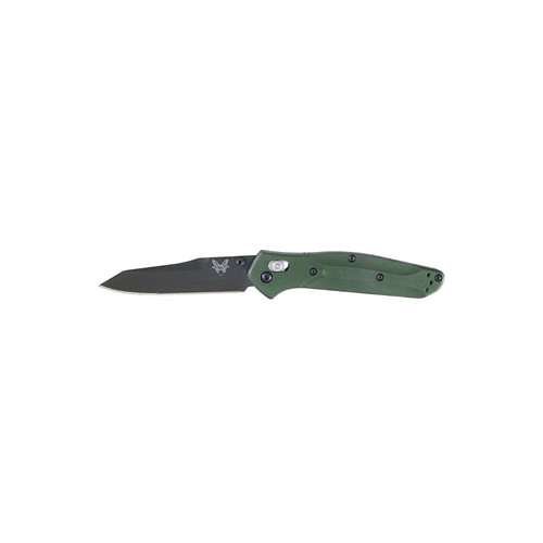 Benchmade 940 Osborne AXIS Lock Knife Green (3.4" Black) 940BK - GearBarrel.com