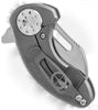 Curtiss Knives Custom Nano Flipper Knife Titanium (2" Stonewash) - GearBarrel.com