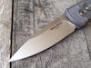 Protech TR-2.63 Skull Gray Tactical Response Automatic Knife (3" Satin) - GearBarrel.com