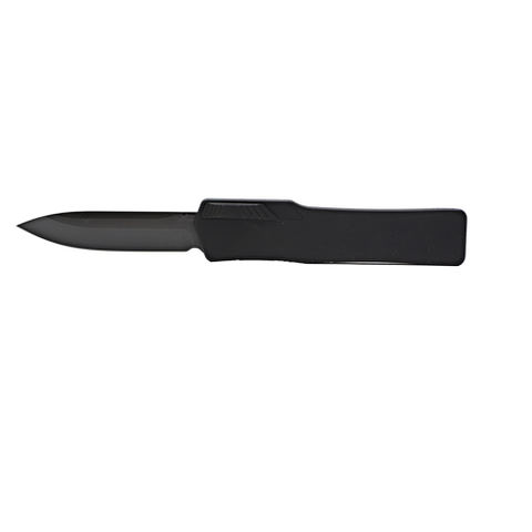 Heretic Knives Cleric Clip Point OTF Tactical Black DLC (3.5" Black)