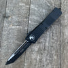Microtech Troodon Knife Tanto OTF (3" Black Plain) 140-1T