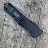 Microtech Troodon Knife Tanto OTF (3" Black Plain) 140-1T