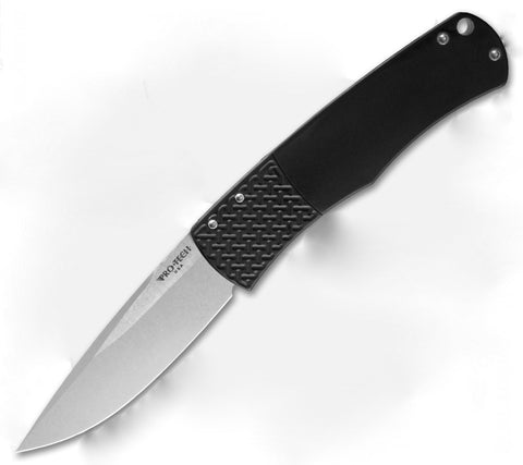 Protech Magic BR-1 "Whiskers" Automatic Knife (3.125" Stonewash) BR-1.3