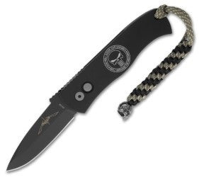 Emerson Protech Punisher CQC7-A Spear Point Automatic Knife (3.25" Black) E7A3 - GearBarrel.com