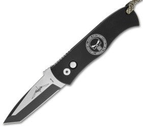 Emerson Protech CQC-7 Punisher Tanto Automatic Knife (3.25" Black) - GearBarrel.com