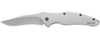 Kershaw Shallot Spring Assisted Knife (3.5" Bead Blast Plain) 1840 - GearBarrel.com